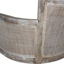 Jaclyn Oak Wood Armchair